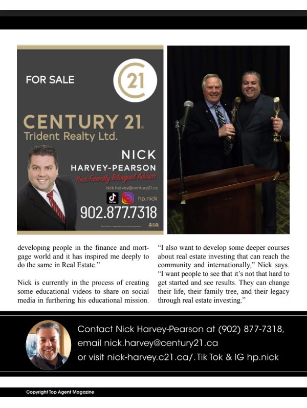Top Agent Magazine - Nick Harvey-Pearson pg 6